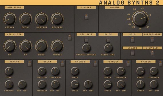 ACID Pro 9「Analog Synth 2」