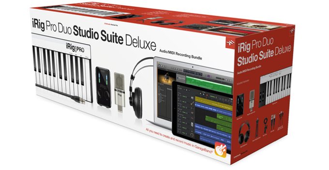 IK Multimedia『iRig Pro Duo Studio Suite Delux』