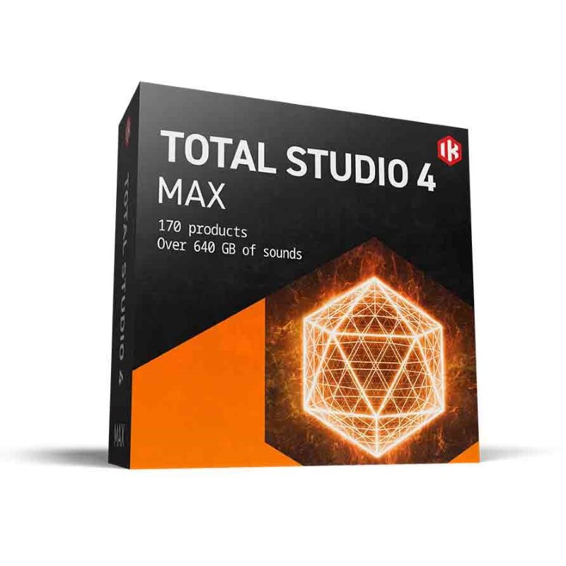 IK Multimedia「Total Studio 4 Max」