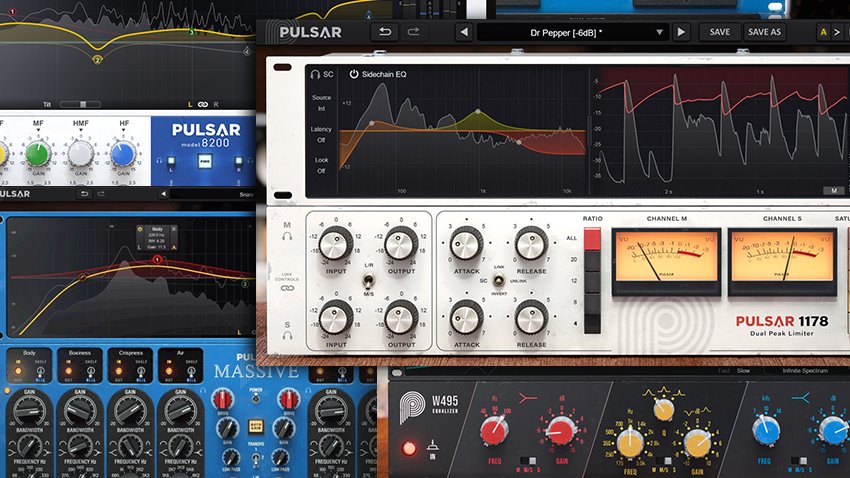 Pulsar Audio プラグイン トップ画像